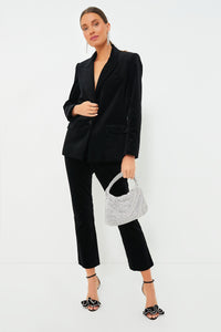 Black Velvet Windsor Blazer